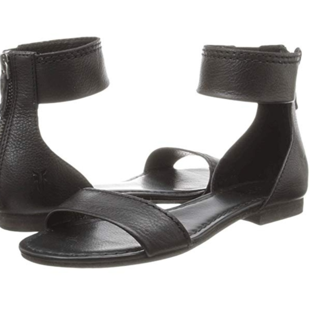FRYE Women's Carson Ankle Zip Gladiator Sandal 8.5